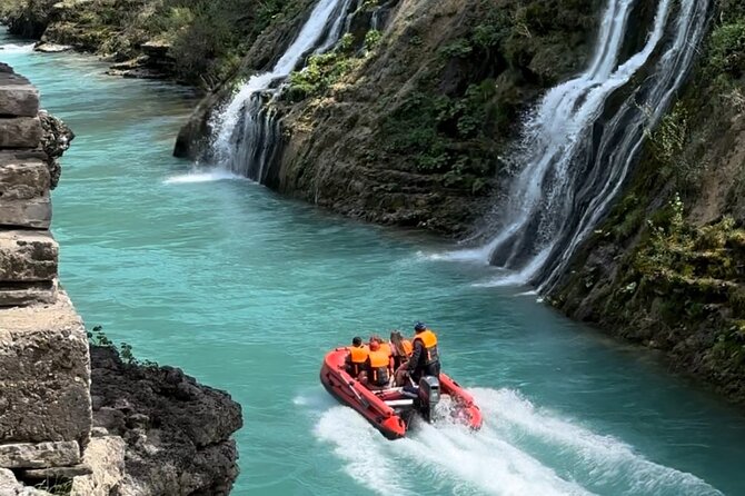 2-Hours Shared Wild Vjosa Jet Adventure - Riding upstream through Kelcyra Gorge