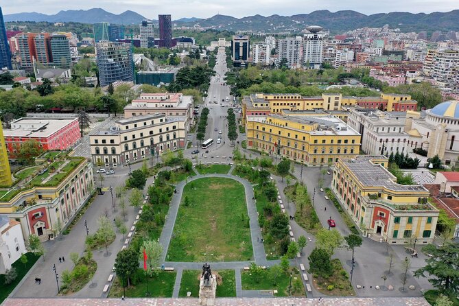 Bike Tour Tirana - 3 Times a Day - VisitAlbCom - Starting among the stalls of New Bazaar