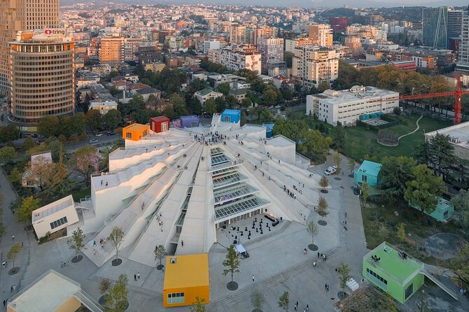 Bike Tour Tirana - 3 Times a Day - VisitAlbCom - Postbllok and the memory of dictatorship
