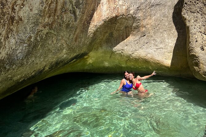 Blue Cave & Grama Bay Full Day Guided Boat Tour - Dafina Bay and Dafina Cave