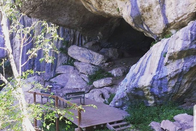 Cave of Pellumbas, Canyons & Castles hiking tour includes lunch - Erzen River canyons and summer swimming