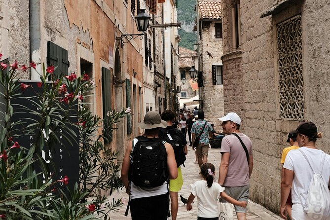 Day Tour of Budva and Kotor Montenegro from From Tirana & Durres - Sveti Stefan from the mainland viewpoint