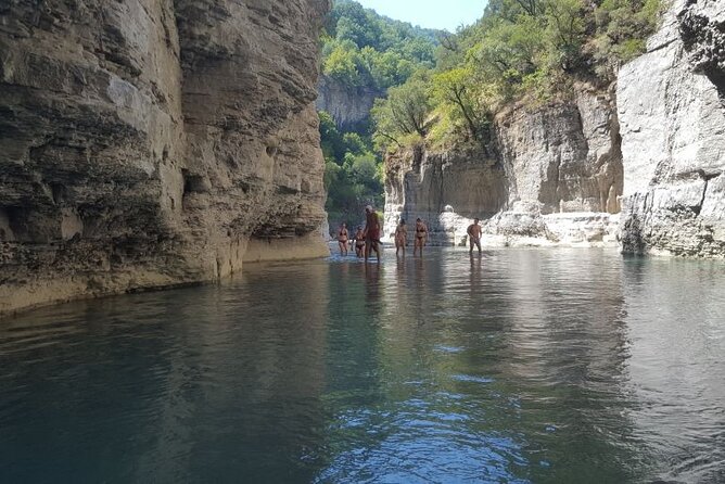 From Berat exploring Bogova waterfall & Osumi canyon - The guide can make or break the experience