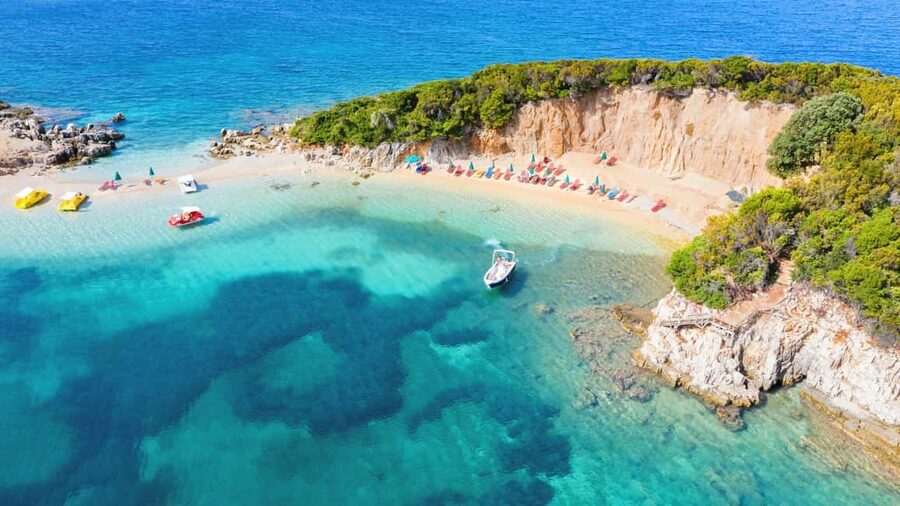 From Durres: Saranda, Blue Eye, Ksamil Islands Boat Tour - Starting from Durres or Golem