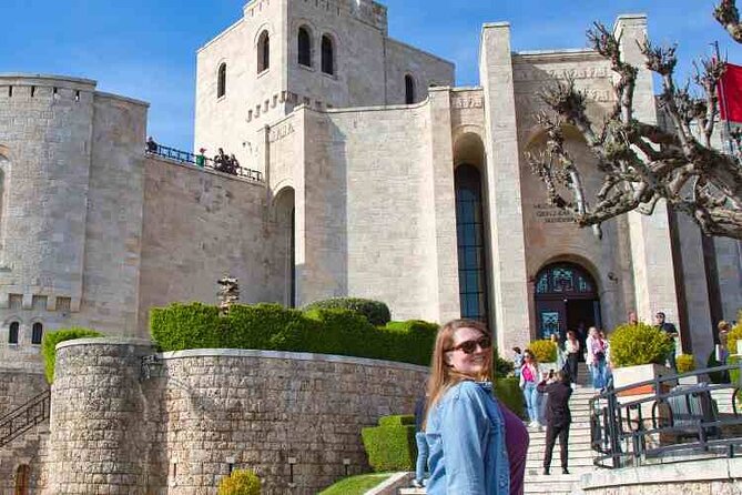 From Tirana and Durres, Kruja Old Bazaar and Castle Day Tour - Reaching Kruja Castle and the Skanderbeg Museum