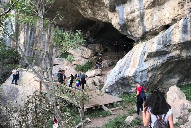 From Tirana: Hiking to Pellumbas Cave and Petrela Castle - Entering Pellumbas Cave, the Black Cave