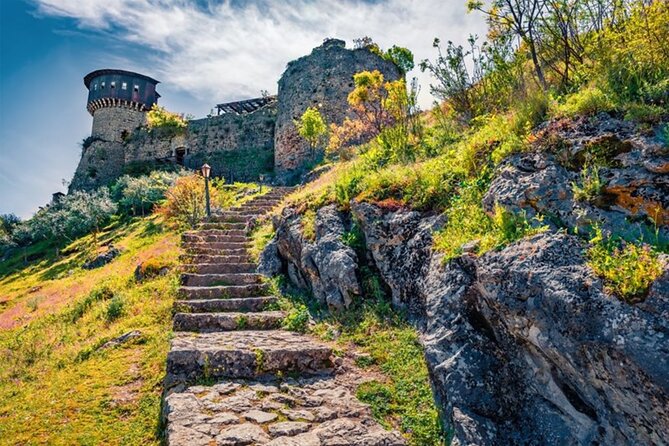 From Tirana: Hiking to Pellumbas Cave and Petrela Castle - The transfer to Petrela Castle