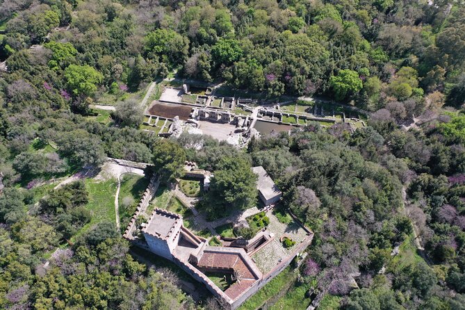 Full Day Tour: Butrint National Park, Ksamil, Blue Eye and Lekursi Castle - Lekursi Castle and Saranda From Above