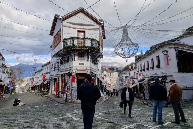 Full Day trip to Stone City of Gjirokastra & Blue Eye - One hour around the Old Bazaar