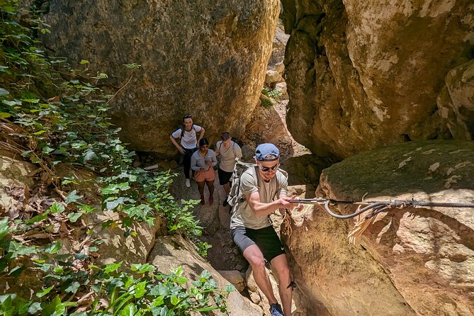 Gorge Walking & Rock Scramble The Canyon of Gjipe - One Hour on Gjipe Beach