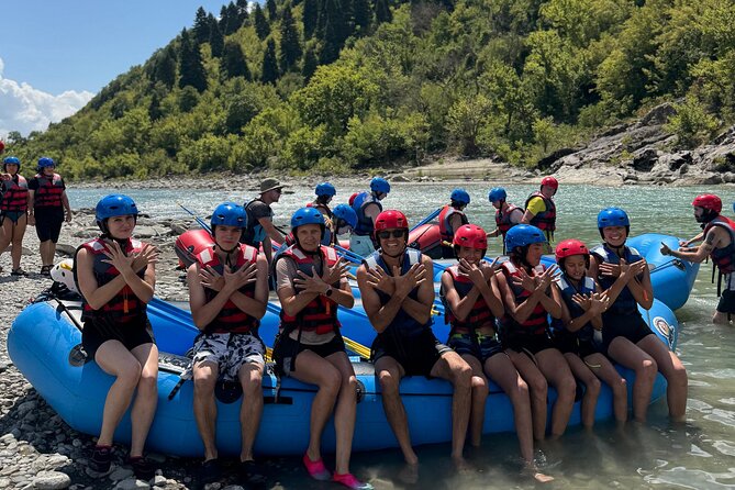 Guided Rafting Tour - Vjosa River National Park - Permet, Albania - Starting at base camp in Përmet