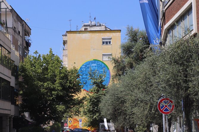 Inside Tirana Walking Tour - National History Museum and the famous mosaic