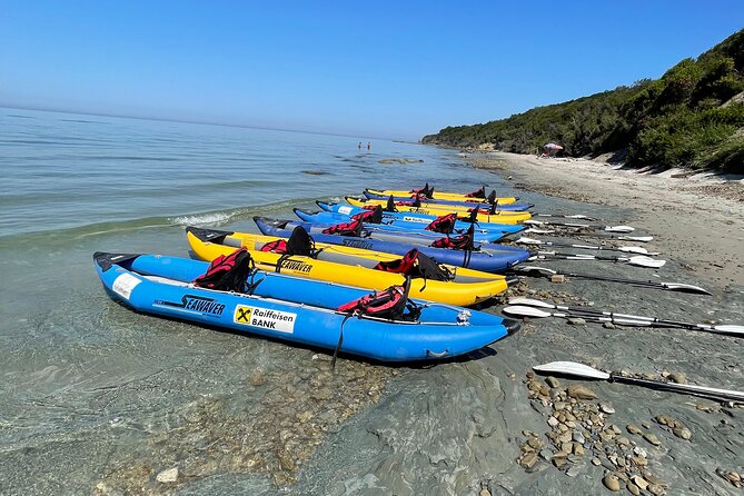 Kayak in Cape of Rodon,Tirana Albania Tour (ARG) - Key points to know before booking