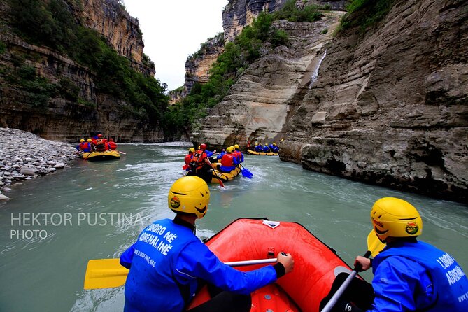 Kayak,Raft,Hiking,Canyon Exploration in Albania -6 day tour - Day 3: Osumi Canyon, water, and Love Waterfall