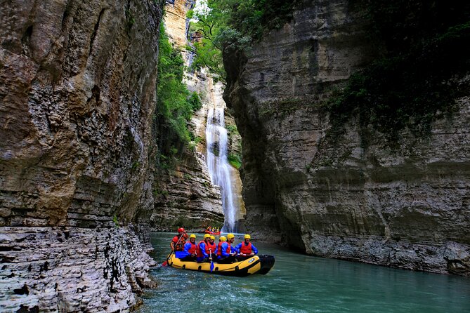 Kayak,Raft,Hiking,Canyon Exploration in Albania -6 day tour - Day 4: Kayaking through Këlcyrë Gorge