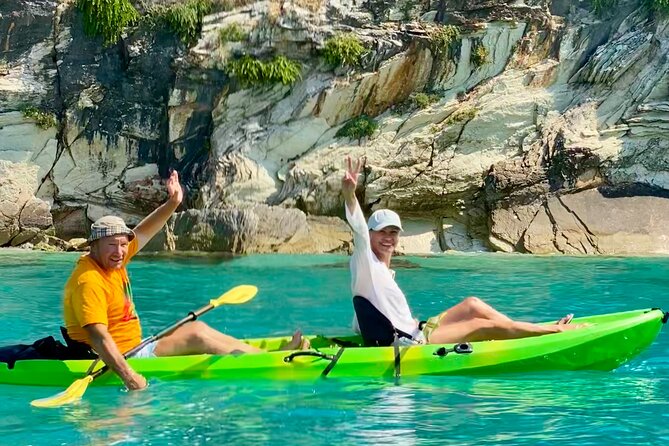 Kayak Sup Tours Lukova Caves - Kroreza - Reaching Kroreza Beach by kayak