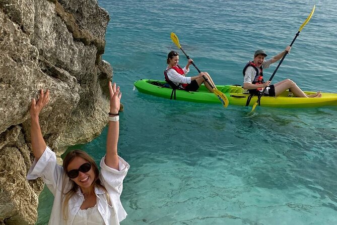 Kayak Sup Tours Lukova Caves - Kroreza - A wild beach after 30 minutes of paddling