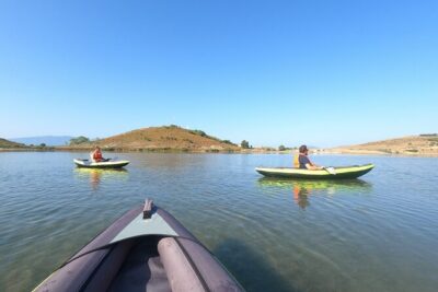 Kayaking at Narta Lagoon from Vlore