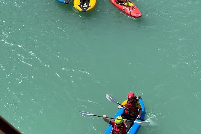 Kayaking in Vjosa River,Albania Kayak Permet,Gjirokaster (ARG) - The 5:30 pm start at SajmolaSH75