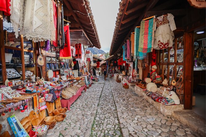 Kruja castle, the old Bazaar & Sarisalltik- Departure from Tirana - Ninety Minutes For Lunch, Shopping, Or Museums