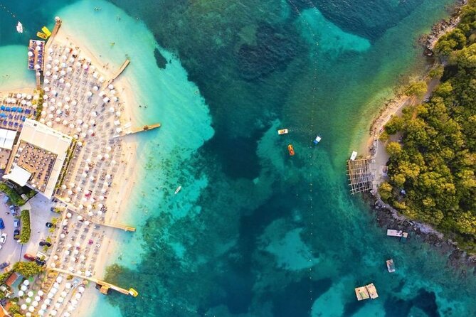 Ksamil Blue Eye and Saranda Day Tour from Tirana Durres Golem - The Blue Eye’s cold, clear spring