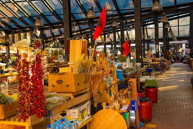 Local food experience & walking tour of Tirana - Rruga Qemal Stafa and the taste of daily life
