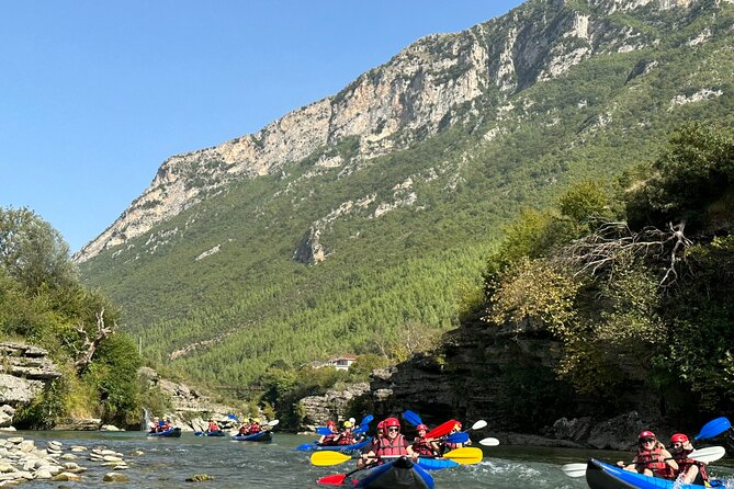 Multi Day Kayaking In Vjosa River ,Camping -6 Days - Day 3: Përmet to Gryka e Këlcyrës