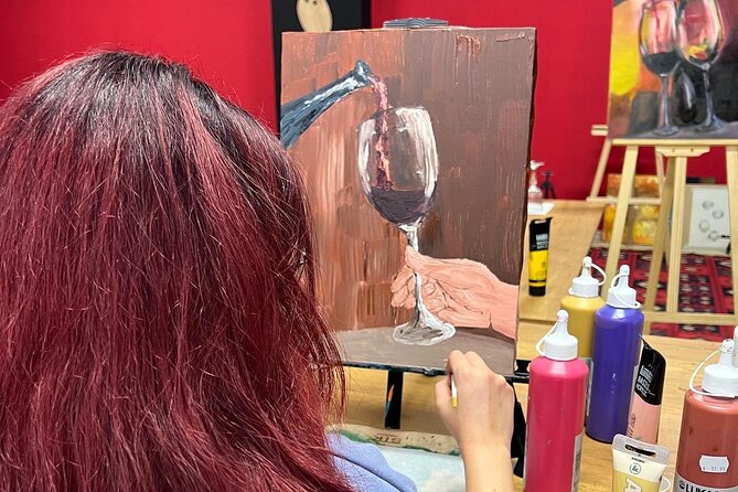 Paint and Wine - Authentic Art Workshop in Tirana - Why Albana’s guidance matters