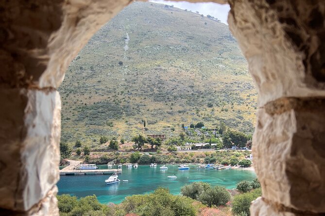 Private Tour from Tirana, Gjirokastër , Saranda and South Riviera - Porto Palermo: a calm bay beneath a fortress