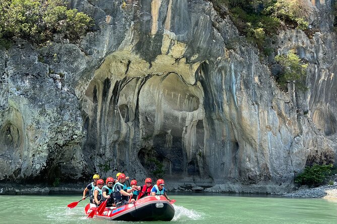 Rafting Tour in Vjosa Wild River National Park - Setting out beneath Mount Nemërçka