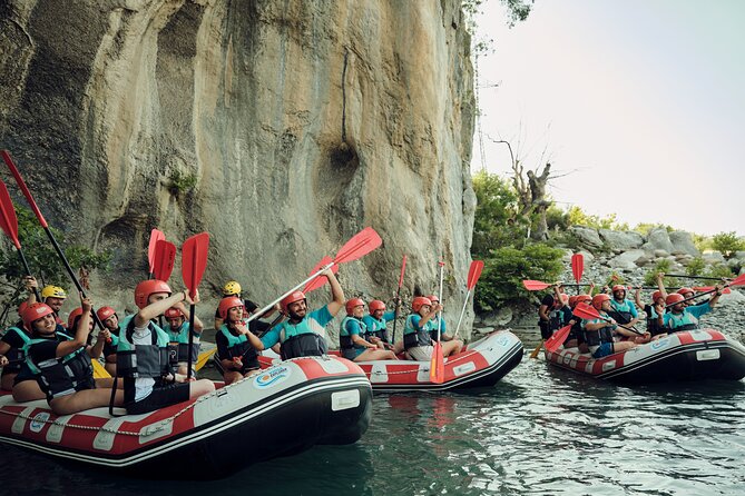 Rafting Tour in Vjosa Wild River National Park - Swimming, cliff jumps, and quiet water