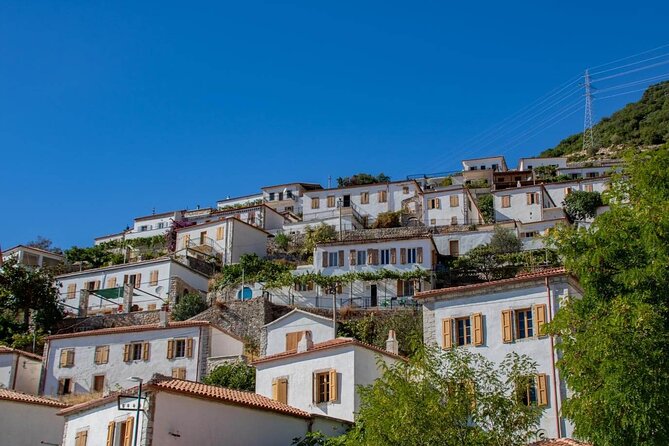 Riviera Tour Borsh-Qeparo-Himare-Porto Palermo-Vuno-Dhermi - Llamani Beach, the hour that slows everything down