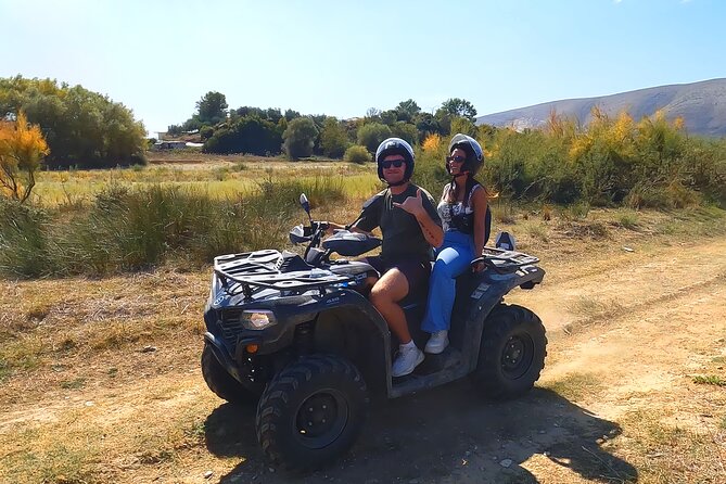 Saranda Quad adventure on 450cc ATV 4x4 - Meeting the guide in Shijan