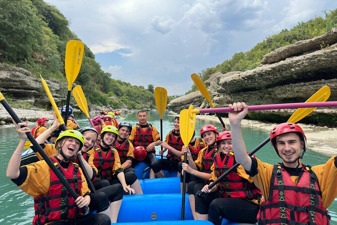 Sarande: Permet 4x4 Tour, Rafting and Thermal baths - Riding the 4x4 toward the Vjosa River