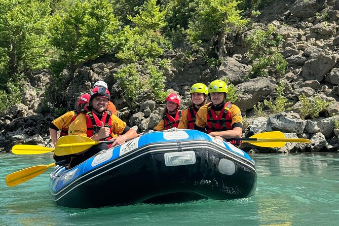 Sarande: Permet 4x4 Tour, Rafting and Thermal baths - Two hours on Europe’s last wild river
