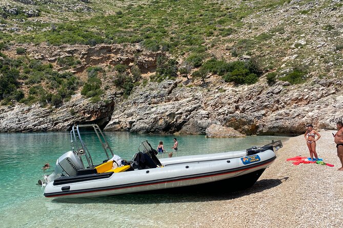Secret Blue Gem Cave & Grama Bay Boat Tours Vlore - Music, food, and the social side of the boat