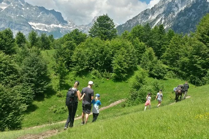 Small Group Hiking Tour; Peaks of the Balkans Trail in 7 Days - Day 3: The steep crossing from Theth to Valbona