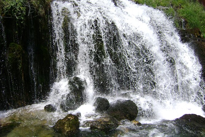SOTIRA WATERFALL HIKING/TREKKING from Berat by 1001 Albanian Adventures - Reaching the Two-Part Waterfall