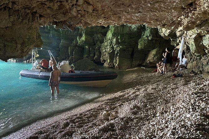 Speed Boat Tour to National Park and Grama Bay - The Blue Cave is the visual high point