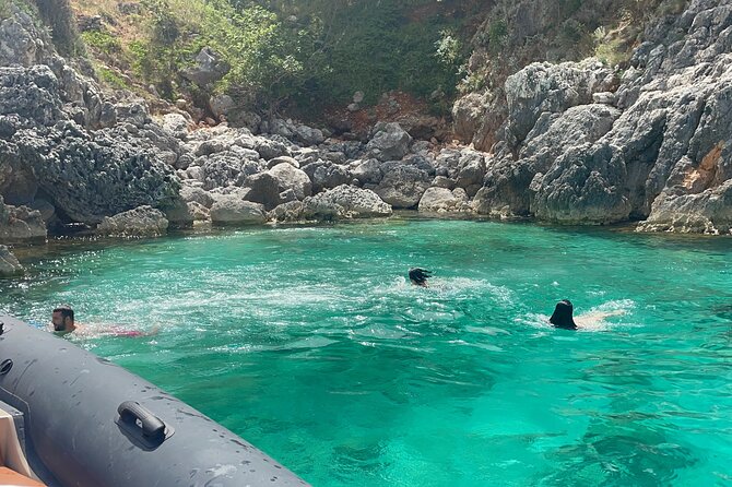 Speed Boat Tour to Secret Beaches - Dafina Bay, clear water, and a long swim break