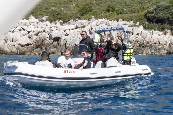 Speed Boat Tour to Vlore's Secret Blue Cave at Grama Bay - Smuggler’s Bay and Dukat’s rocky canyon