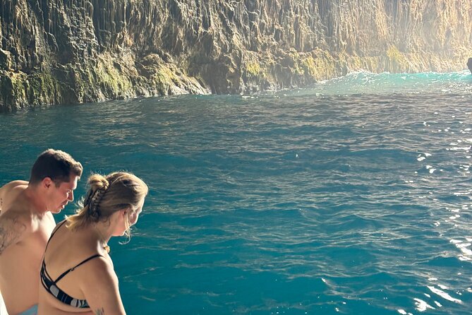 Speedboat Tour to Sazan Island, Haxhi Ali Cave and Marine Park - What the boat day feels like in practice