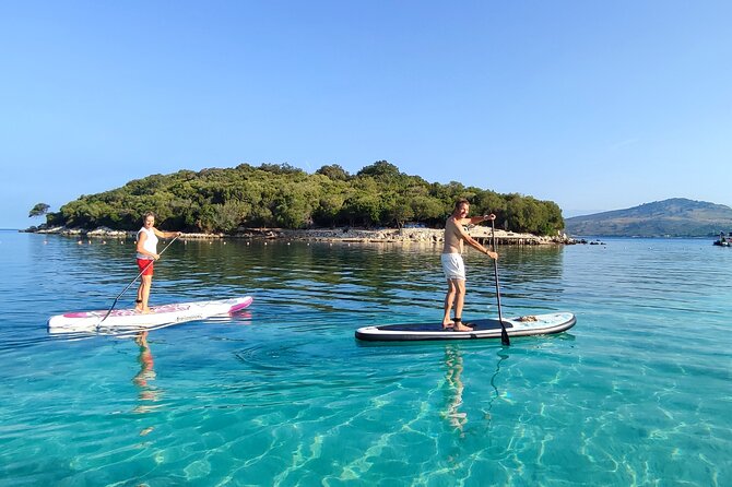 Stand Up Paddle-boarding around Ksamil islands (3 times a day) - Why seeing Ksamil from a paddleboard matters