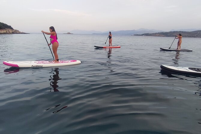 Stand Up Paddle-boarding around Ksamil islands (3 times a day) - Sunrise, daytime, or sunset?