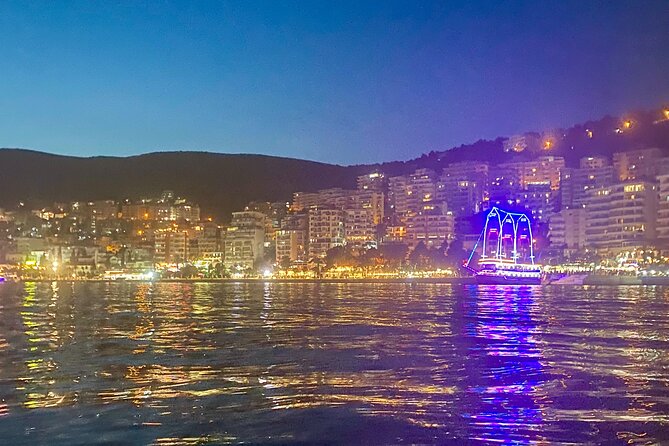 Sunset Saranda and Night City Glow Kayak or Sup Tour - Thirty quiet minutes at Bistrica Beach