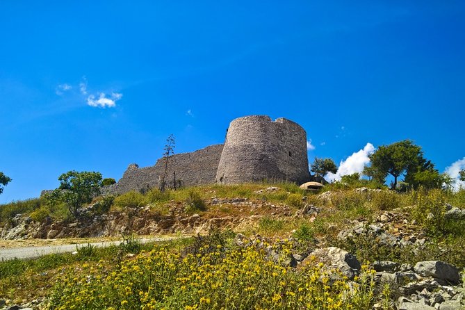 The Blue Eye and Lekuresi Castle from Saranda - Lekuresi Castle: Saranda from above