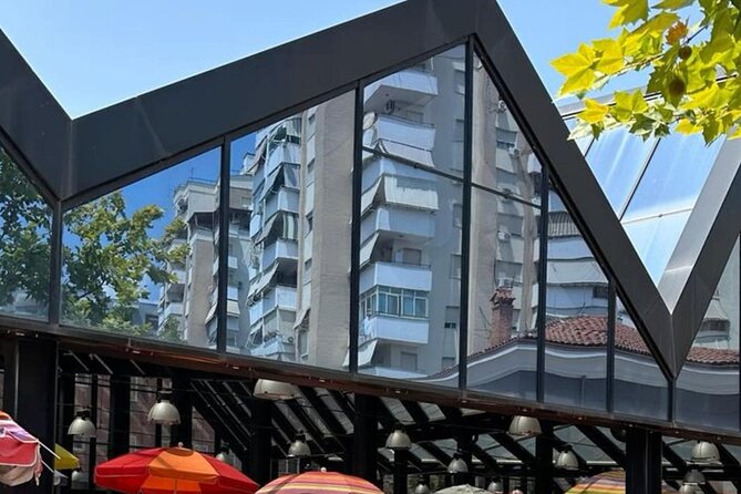 Tirana Center Walking Tour - Tirana Castle mixes old walls with new businesses