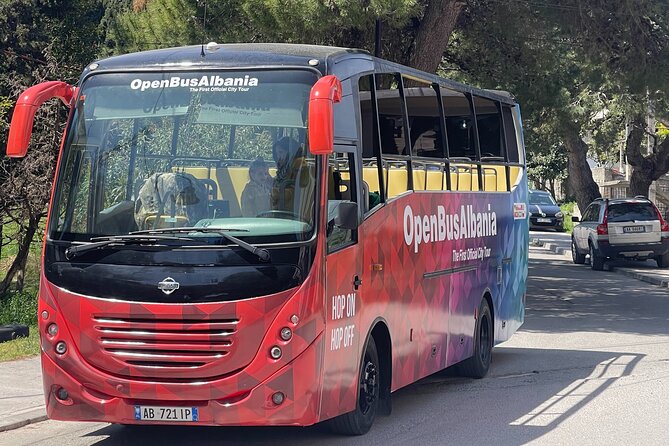 Tirana City Tour by Open Bus Albania - The missing BunkArt and cable car route