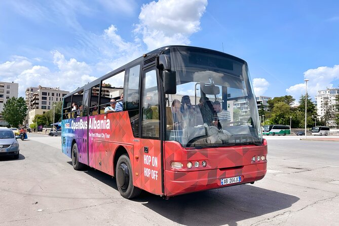 Tirana City Tour by Open Bus Albania - Mother Teresa Square and the central city view