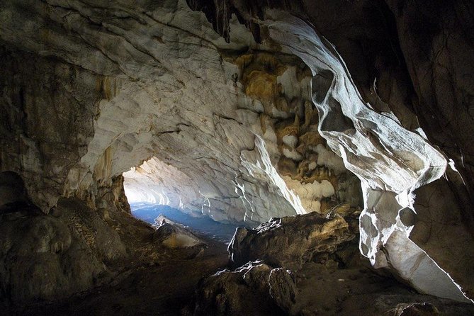Tirana Semi-Private Hiking Tour of Pellumbas Cave & Erzeni Canyon - Inside the cave and its long human story